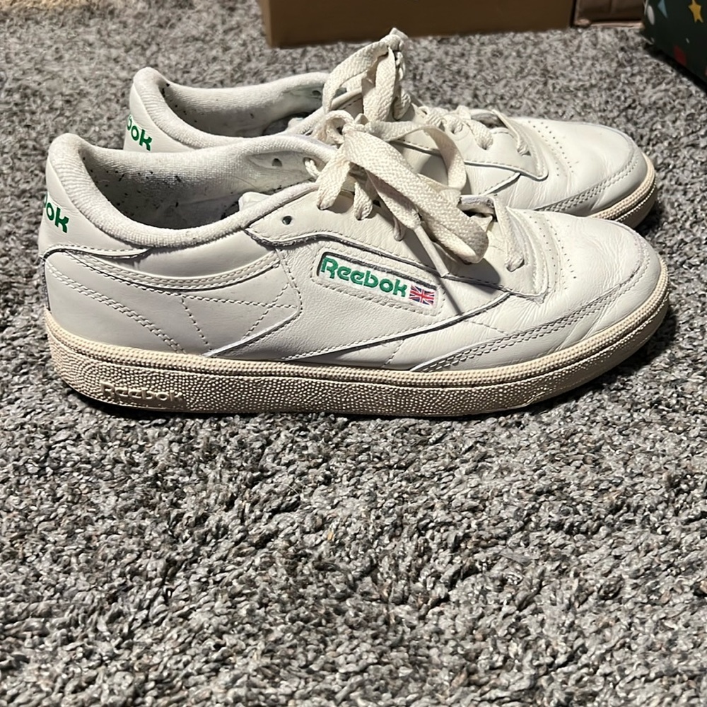 Reebok Club C 85- Gently used, size W7